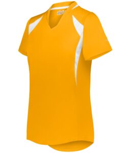 Girls Short Sleeve Fastpitch Jersey - Image 3