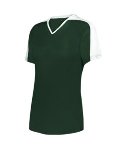GIRLS V-NECK SOFTBALL JERSEY - Image 2