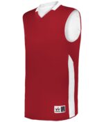YOUTH SINGLE-PLY REVERSIBLE BASKETBALL JERSEY - Image 2