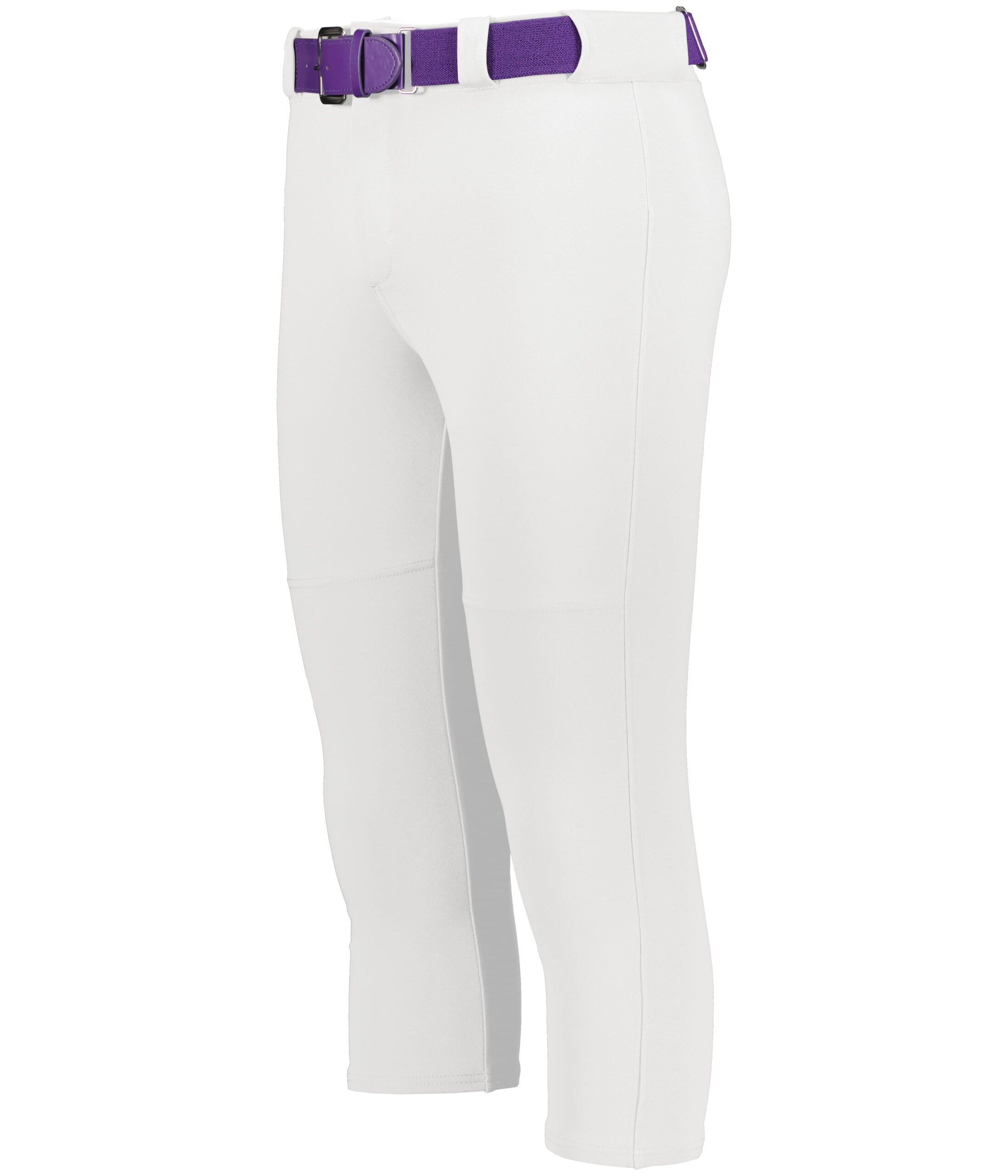 Ladies Gamer Classic Softball Pant — WHITE (front) Girls Gamer Classic Softball Pant - Image 1