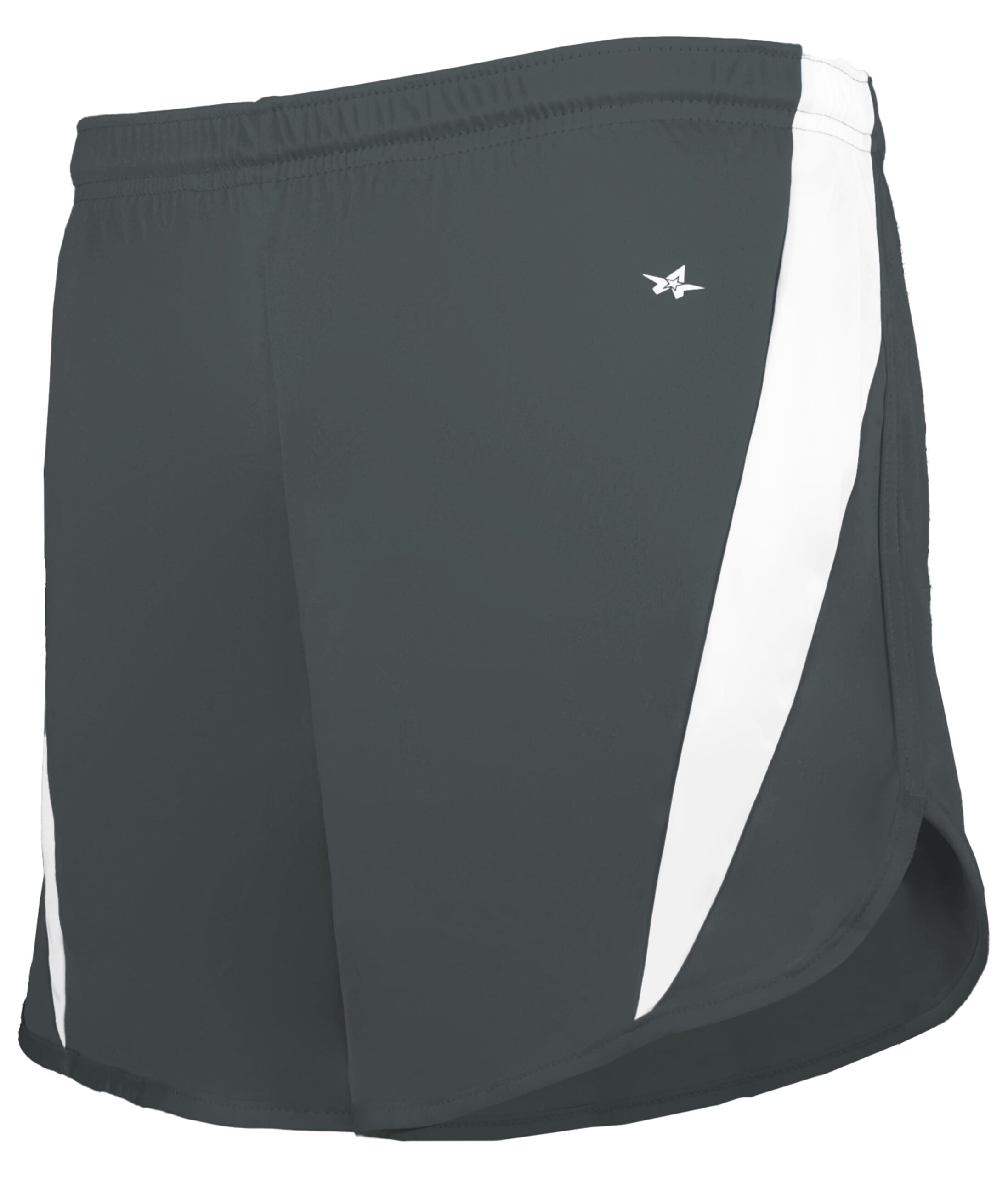 STRIDE SHORT — GRAPHITE/WHITE (BA) (front) STRIDE SHORT - Image 1