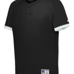 BASELINE COVERED PLACKET BASEBALL JERSEY