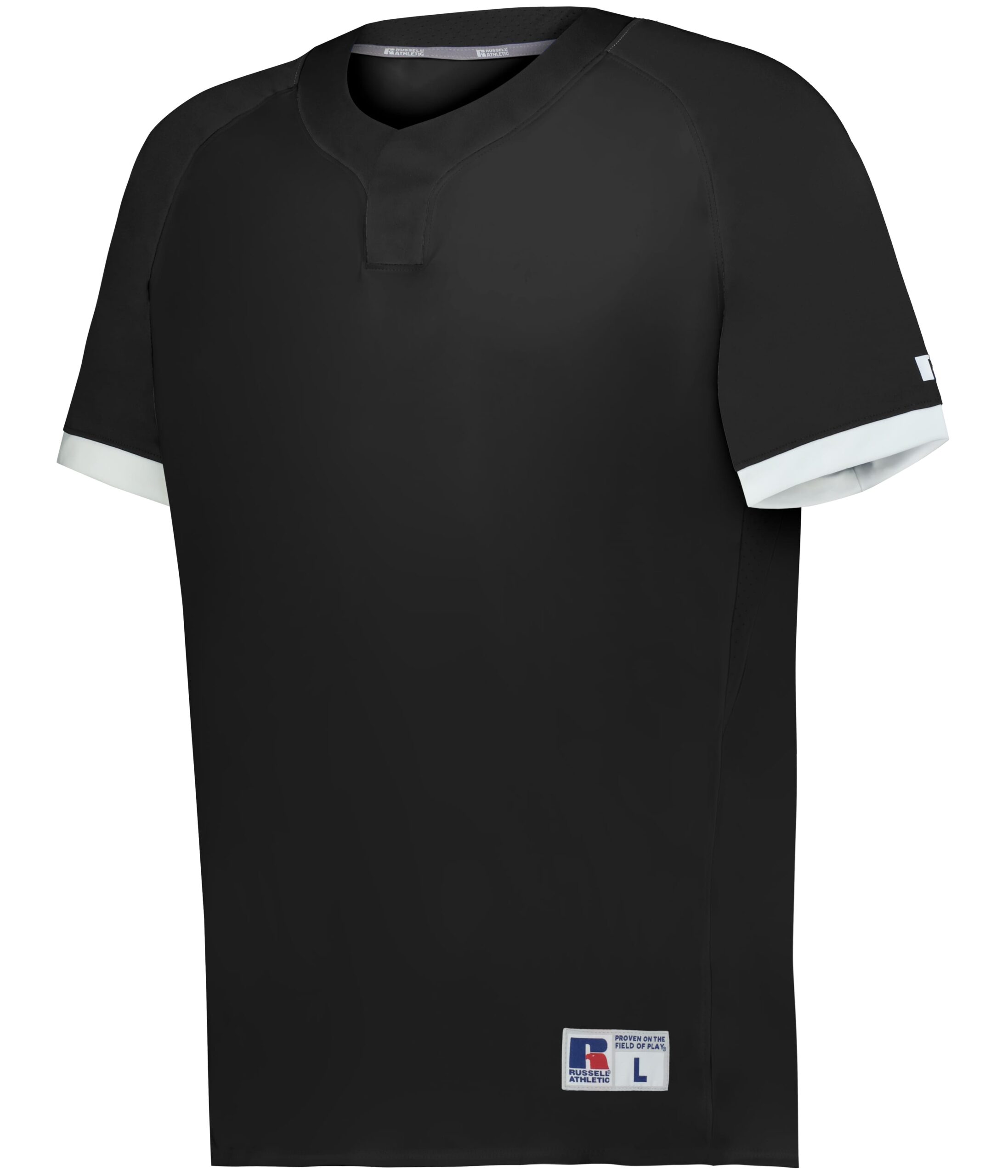 BASELINE COVERED PLACKET BASEBALL JERSEY — supplier product image BASELINE COVERED PLACKET BASEBALL JERSEY - Image 1