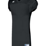 Russell Solid Jersey With Side Inserts in Black