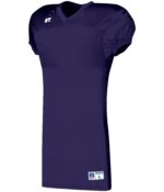 Russell Solid Jersey With Side Inserts in Purple