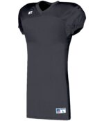 Russell Solid Jersey With Side Inserts in Stealth