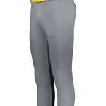 Ladies Flexstretch Softball Pant with Belt Loops in Baseball Grey