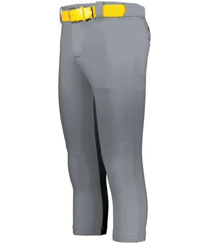 Ladies Flexstretch Softball Pant with Belt Loops in Baseball Grey
