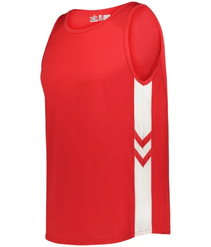 MEDAL TRACK JERSEY in Red/white (ba)