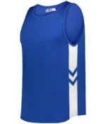 MEDAL TRACK JERSEY in Royal/white (ba)