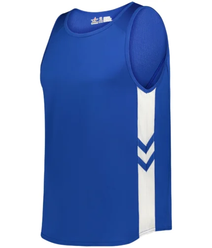 MEDAL TRACK JERSEY in Royal/white (ba)