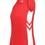 LADIES MEDAL TRACK  JERSEY in Red/white (ba)