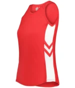 LADIES MEDAL TRACK  JERSEY in Red/white (ba)