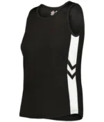 LADIES MEDAL TRACK  JERSEY in Black/white (ba)
