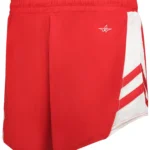 MEDAL TRACK SHORTS in Red/white (ba)