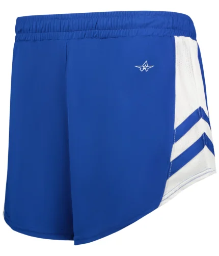 MEDAL TRACK SHORTS in Royal/white (ba)