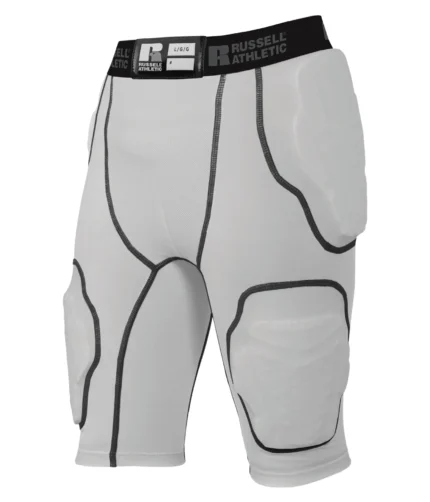 Youth 5-Pocket Integrated Girdle in Grid Iron Silver