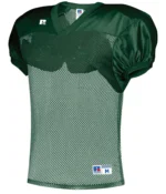 Youth Stock Football Practice Jersey in Dark Green