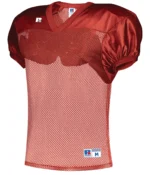 Youth Stock Football Practice Jersey in True Red