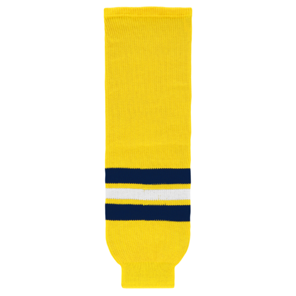 Knitted Striped Hockey Socks HS630-G239