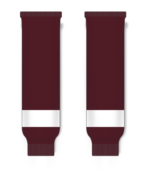 Knitted Striped Hockey Socks HS630-G89
