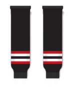 Knitted Striped Hockey Socks HS630-G207