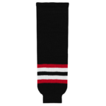 Knitted Striped Hockey Socks HS630-G207