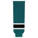 Knitted Striped Hockey Socks HS630-G11