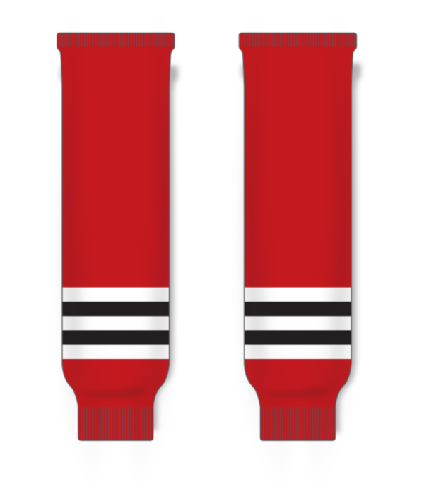 Knitted Striped Hockey Socks HS630-G207