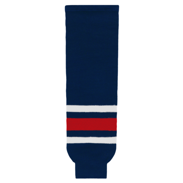 Knitted Striped Hockey Socks HS630-G223