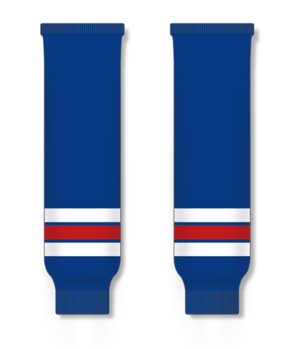 Knitted Striped Hockey Socks HS630-G154