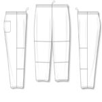 League Baseball Pants BA1371-G01