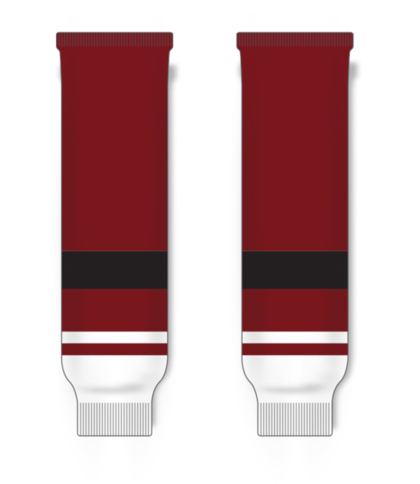 Knitted Striped Hockey Socks HS630-G237