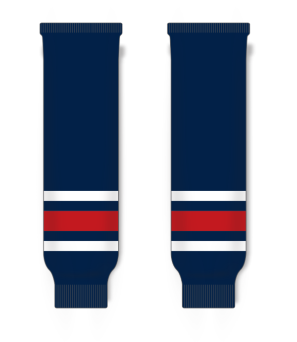 Knitted Striped Hockey Socks HS630-G223