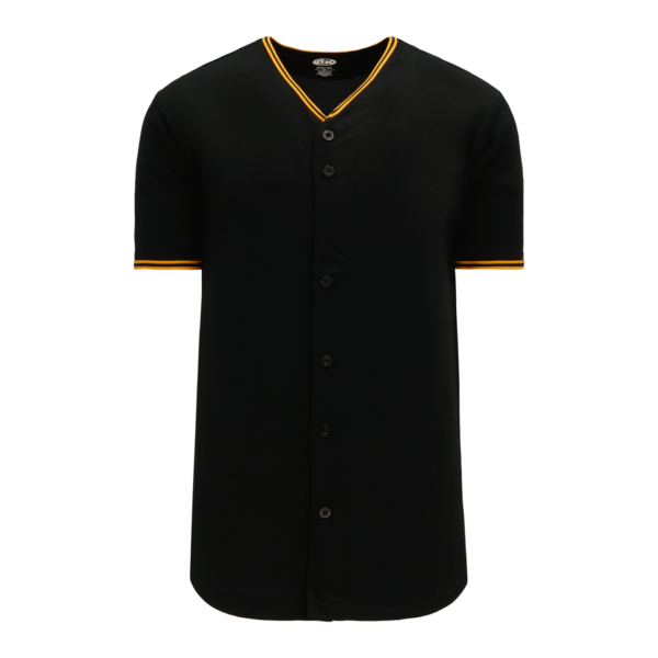 Full Button Baseball Jerseys BA5500-PIT578
