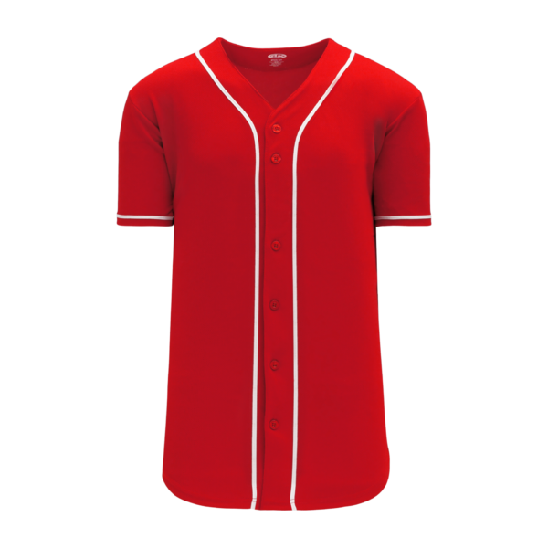 Full Button Baseball Jerseys BA5500-CIN698