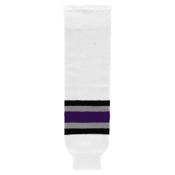 Knitted Striped Hockey Socks HS630-G161
