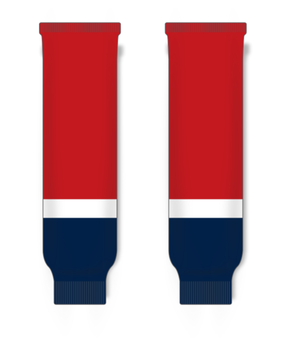 Knitted Striped Hockey Socks HS630-G247