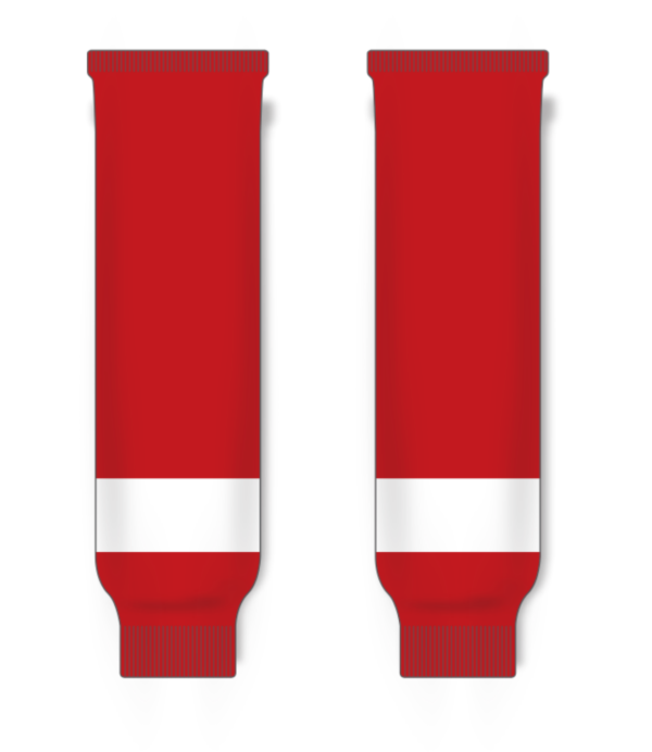 Knitted Striped Hockey Socks HS630-G89