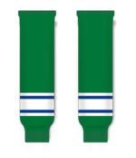 Knitted Striped Hockey Socks HS630-G166
