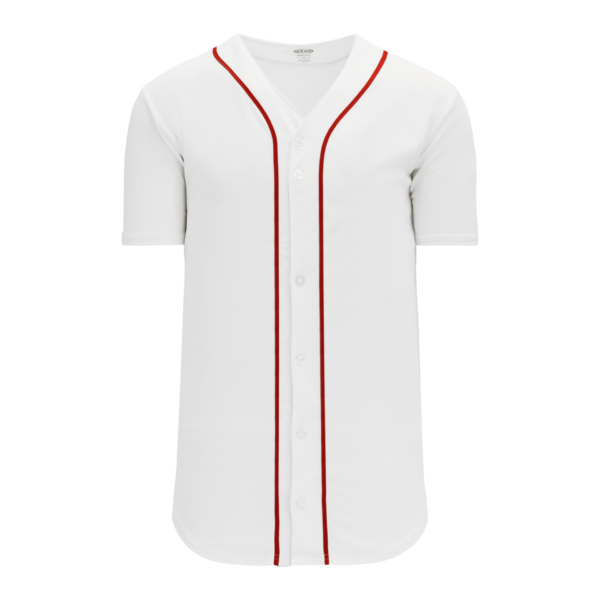 Full Button Baseball Jerseys BA5500-BOS584