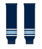 Knitted Striped Hockey Socks HS630-G166