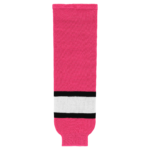 Knitted Striped Hockey Socks HS630-G11
