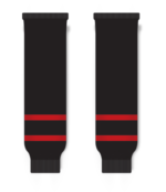 Knitted Striped Hockey Socks HS630-G20