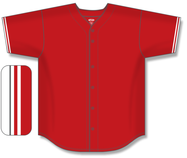Full Button Baseball Jerseys BA5500-TOR-G01