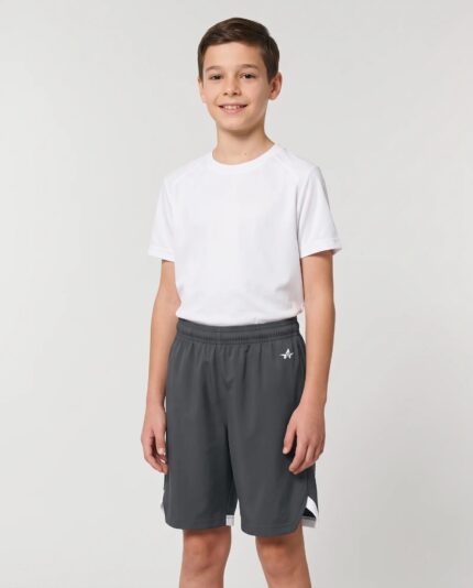 Youth On The Rise Basketball Shorts worn by a model
