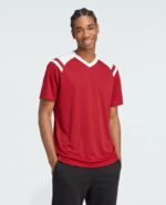 Sheffield Soccer Jersey worn by a model