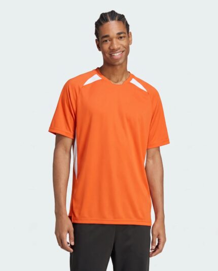 Hawk Evolution Soccer Jersey worn by a model