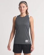 Ladies On The Rise Basketball Jersey worn by a model