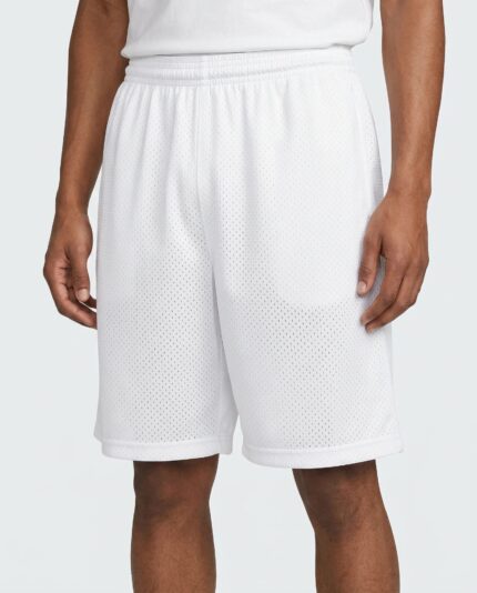Extreme Mesh Basketball Short worn by a model
